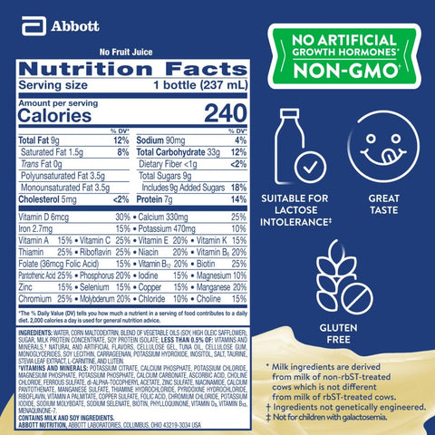 Pediatric Oral Supplement PediaSure® Grow & Gain Shake Banana Flavor 8 oz. Bottle Liquid Calories #58052