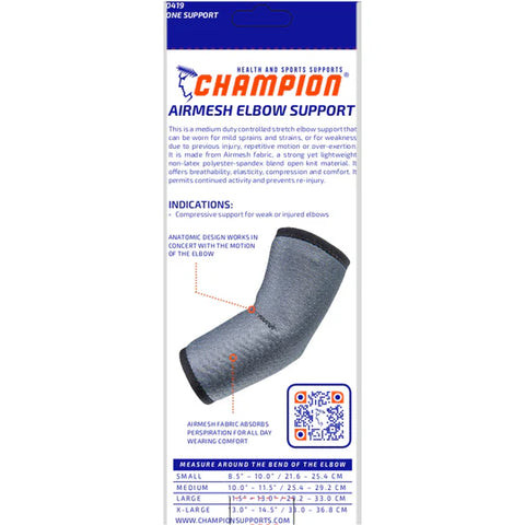 AIRMESH ELBOW SUPPORT #0419