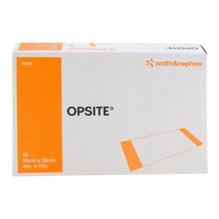 opsite dressing Transparent Film Dressing OpSite Rectangle 4 X 11 Inch 2 Tab Delivery