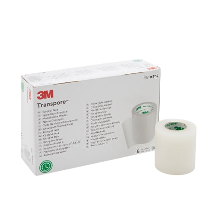 Medical Tape 3M™ Transpore™ Porous Plastic  Transparent NonSterile