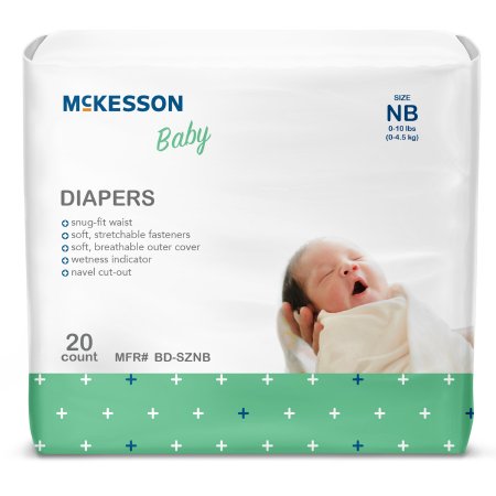 Unisex Baby Diaper Newborn Disposable Moderate Absorbency