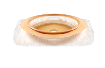 Ostomy Barrier Natura™ Trim To Fit Durahesive™ Hydrocolloid Adhesive 1-3/4 Inch Flange Green Code System Acrylic Collar 1/2 to 3/4 Inch Opening