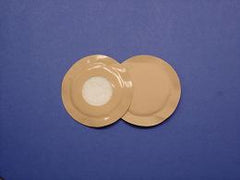 Stoma Cap 2-5/8 Inch, 7/8 Inch Round Center Opening, Style NR