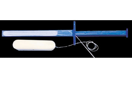 Nasal Packing with Applicator Rhino Rocket® Wideline PVA Expandacell® Foam Non-impregnated Medium 1.5 X 2 X 5 cm 8 Count Sterile