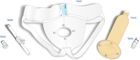 Male External Catheter Kit Urocare® Urinal 20 - 40mm Diameter Universal Suspensory Garment 26- 46 Inch Waist Latex