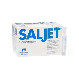 Saljet Saline Solution Vials