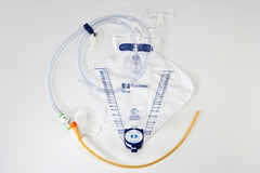 Indwelling Catheter Tray Dover™ Foley 16 Fr. 5 cc Balloon Latex