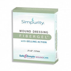 Simpurity Fibergel Pad Wound Dressing