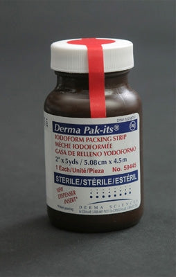 Wound Packing Strip Pak-Its® Gauze Iodoform 1/2 Inch X 5 Yard Sterile