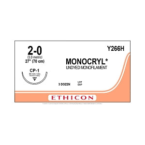 Reverse-Cutting Monocryl Absorbable Sutures