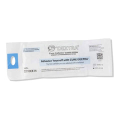 Intermittent Closed System Catheter Cure Dextra™ Straight Tip 14 Fr. Without Balloon