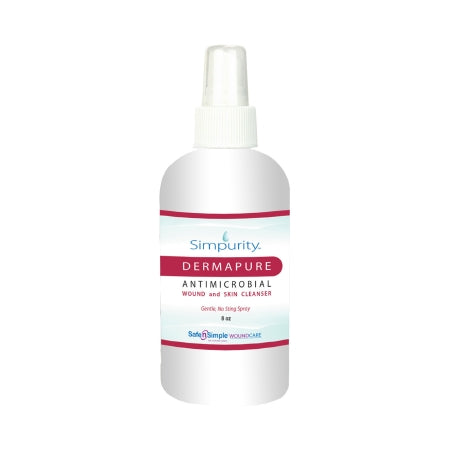 Wound Cleanser Simpurity™ Dermapure 8 oz. Pump Bottle NonSterile Antimicrobial