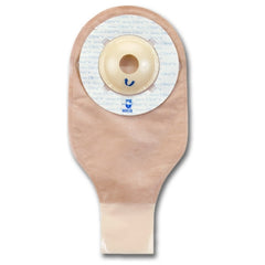 Ileostomy / Colostomy Pouch UltraLite™ One-Piece System 9 Inch Length Drainable Deep Convex, Pre-Cut