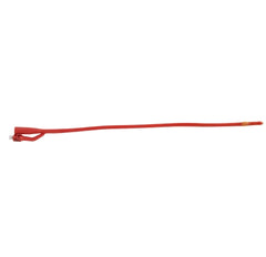 Foley Catheter Bardex® Lubricath® 2-Way Council Tip 5 cc Balloon 18 Fr. Red Rubber