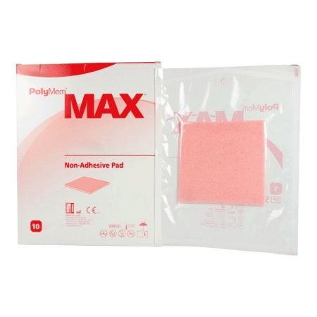 Foam Dressing PolyMem® Max® 3 X 3 Inch Square Non-Adhesive without Bor ...