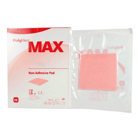 Foam Dressing PolyMem® Max® 3 X 3 Inch Square Non-Adhesive without Border Sterile