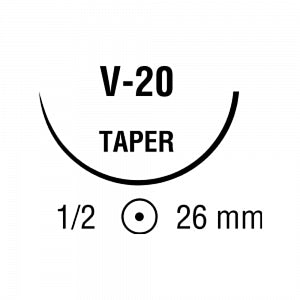 SURGILON BLACK on V-20 Needle