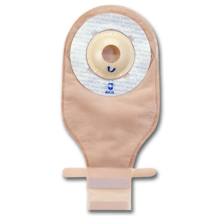 Ileostomy / Colostomy Pouch UltraLite™ One-Piece System 9 Inch Length Drainable Deep Convex, Pre-Cut