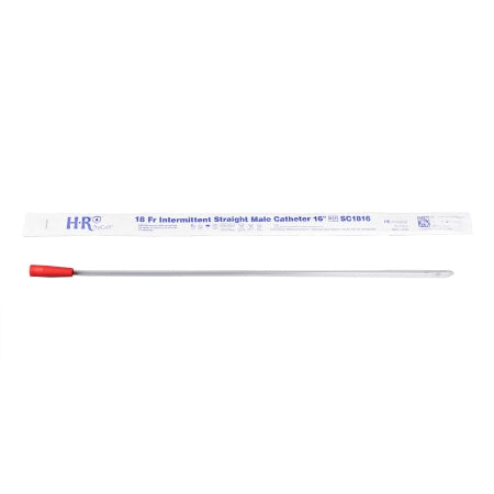 Urethral Catheter TruCath™ Straight Tip Uncoated PVC 18 Fr. 16 Inch