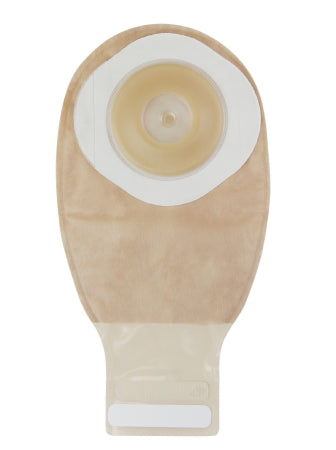 Ostomy Pouch Esteem™+ One-Piece System 12 Inch Length 1 Inch Stoma Drainable Convex, Pre-Cut