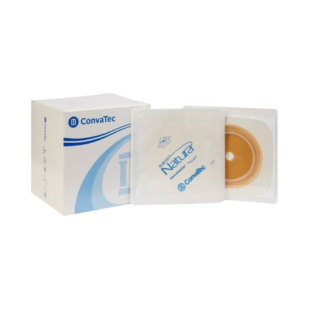 Ostomy Barrier Sur-Fit Natura® Trim to Fit, Standard Wear Stomahesive®Tape 70 mm Flange Sur-Fit Natura® System Hydrocolloid 1-7/8 to 2-1/2 Inch Opening 5 X 5 Inch