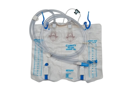Urinary Drain Bag Dover™ Without Valve NonSterile 4000 mL Vinyl