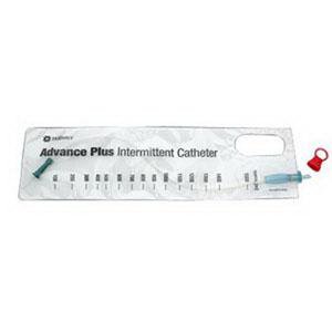 Intermittent Catheter Kit Advance Plus™ Straight Tip 12 Fr. Without Balloon PVC