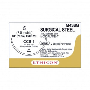 Sternum Stainless-Steel Nonabsorbable Sutures