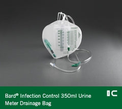 Urinary Meter Bag Bard® Sterile 350 mL Meter / 2500 mL Drainage Bag