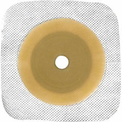 Ostomy Barrier Esteem synergy® Precut, Standard Wear Stomahesive® White Tape Medium Flange Esteem Synergy™ System Hydrocolloid 1-1/2 Inch Opening 4-1/2 X 4-1/2 Inch