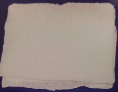 Abdominal Pad Cotton 12 X 15 Inch Rectangle Sterile