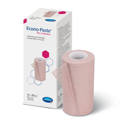 Unna Boot Bandage Econo-Paste® Plus Calamine Knitted Gauze Zinc Oxide Paste / Calamine NonSterile