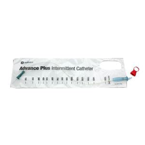 Intermittent Closed Catheter Kit Advance Plus™ Coude Tip 16 Fr. Without Balloon PVC