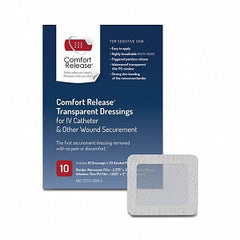 Comfort Release Adhesive Transparent Dressings