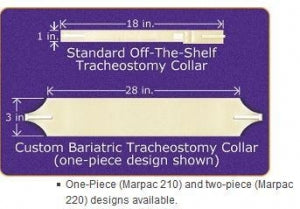 Marpac Bariatric 2PC Tracheostomy Collars