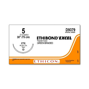 Ethibond Excel Green Braided Sutures