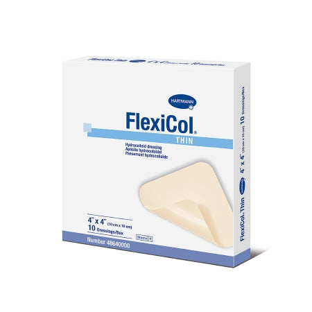 Hydrocolloid Dressing FlexiCol® 4 X 4 Inch Square Sterile