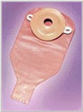 Post-Op Ostomy Pouch Nu-Flex™ Nu-Comfort™ Two-Piece System 11 Inch Length Drainable Deep Convex, Pre-Cut