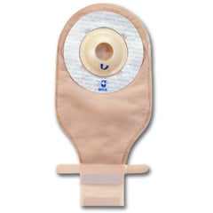 Ileostomy / Colostomy Pouch UltraLite™ One-Piece System 9 Inch Length Drainable Deep Convex, Pre-Cut