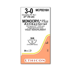 Ethiguard Monocryl Plus Antibacterial Sutures