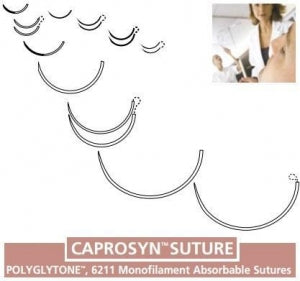 Caprosyn Absorbable Undyed Sutures