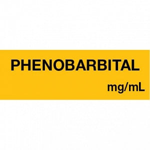 Goldenrod Yellow Phenobarbital Tape