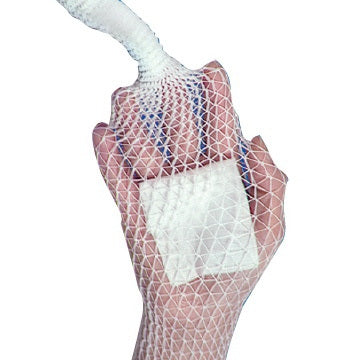 Elastic Net Retainer Dressing Stretch Net™ Tubular Elastic 25 Yard Size 10 White Chest / Axilla / Abdomen NonSterile