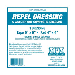 Composite Dressing Repel™ 6 X 6 Inch Sterile Composite Dressing Repel™ 6 X 6 Inch Sterile