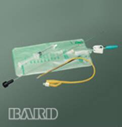 Indwelling Catheter Set Bard Suprapubic Introducer / Foley 12 Fr. 5 cc Balloon Latex