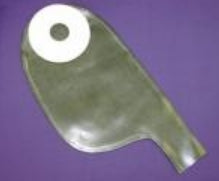 Ostomy Pouch One-Piece System Drainable, Left Flat