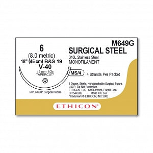 Surgical Stainless Steel Sutures