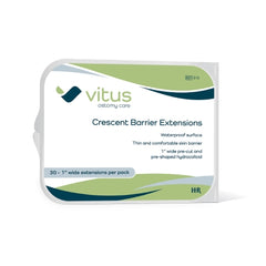 Crescent Barrier Extension Strip Vitus 1 Inch Wide, Hydrocolloid