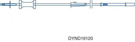 Cysto-Bladder Irrigation Set 0.28 Inch ID 90 Inch 2 Lead