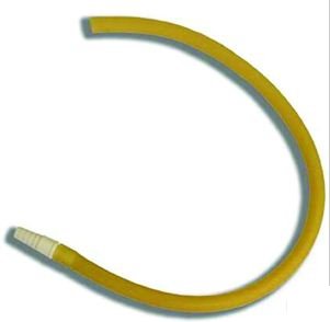 Extension Tubing Bard® 18 Inch, Latex, With Connector